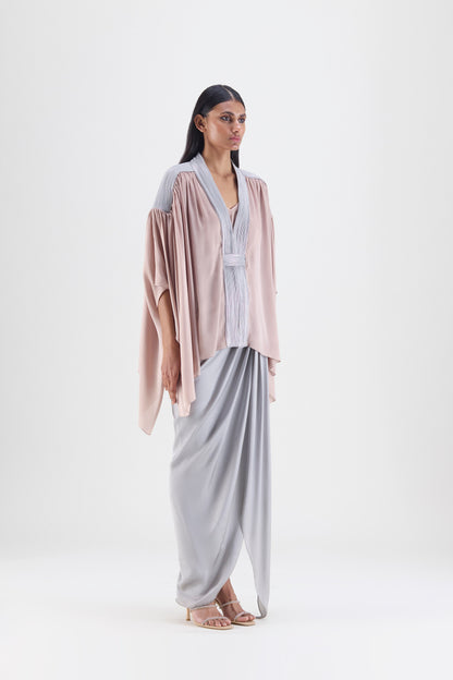 Corded Structured Cape Set