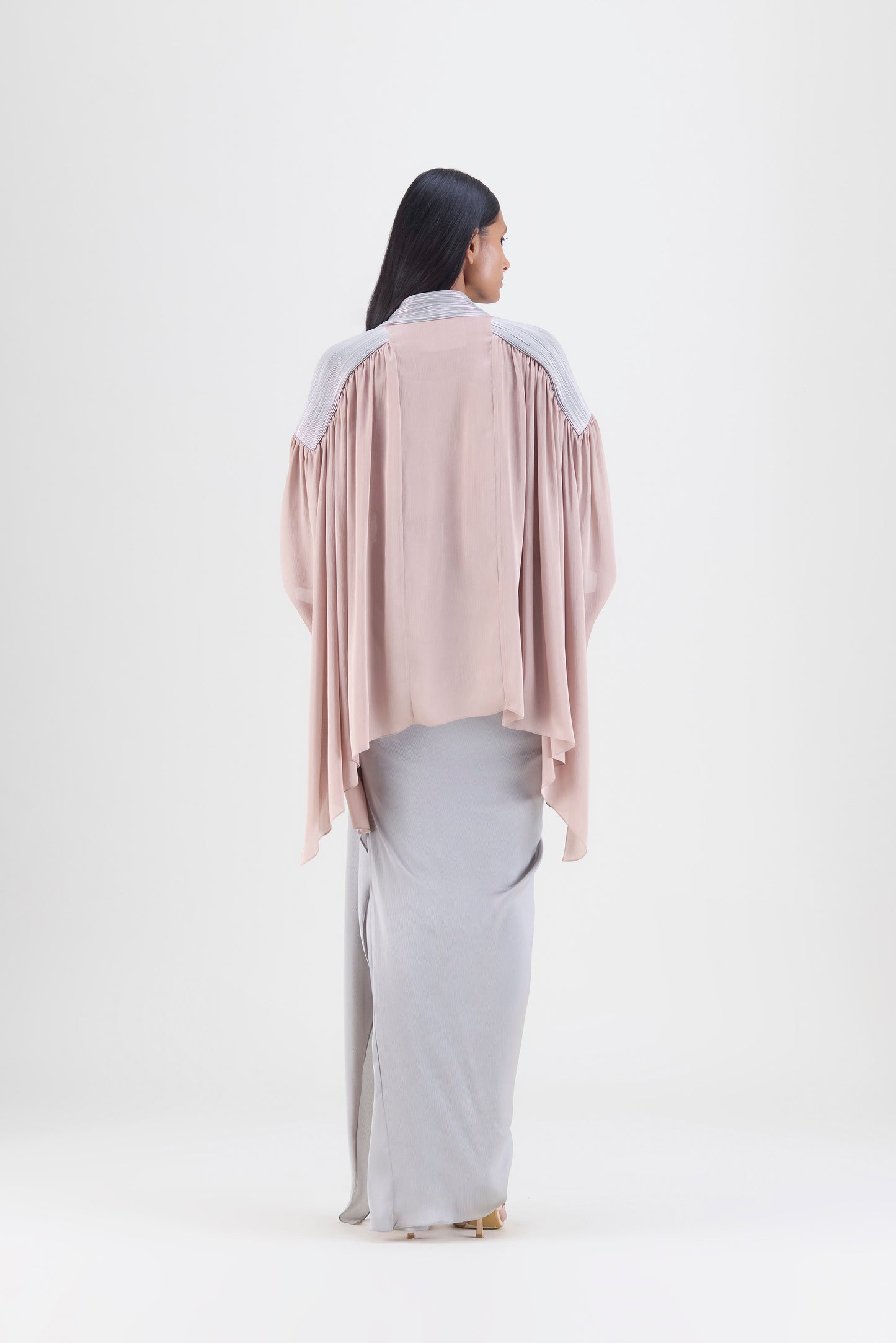 Corded Structured Cape Set