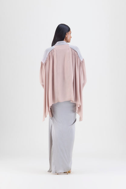 Corded Structured Cape Set