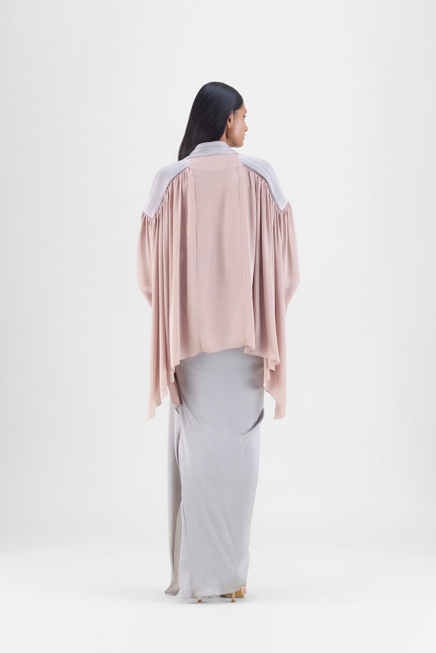 Corded Structured Cape Set