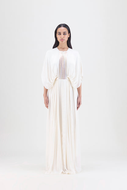 Pleated Layered Dress