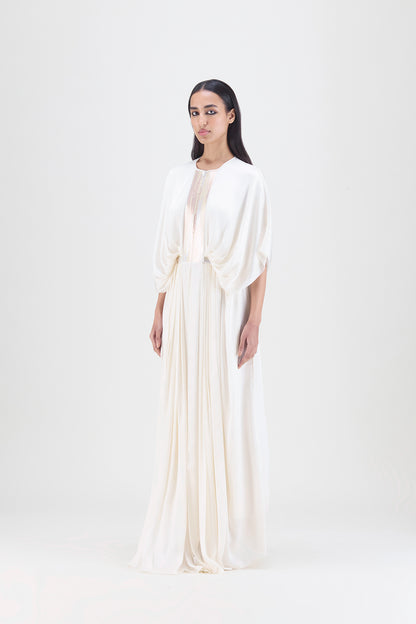 Pleated Layered Dress