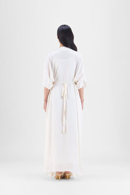 Pleated Layered Dress