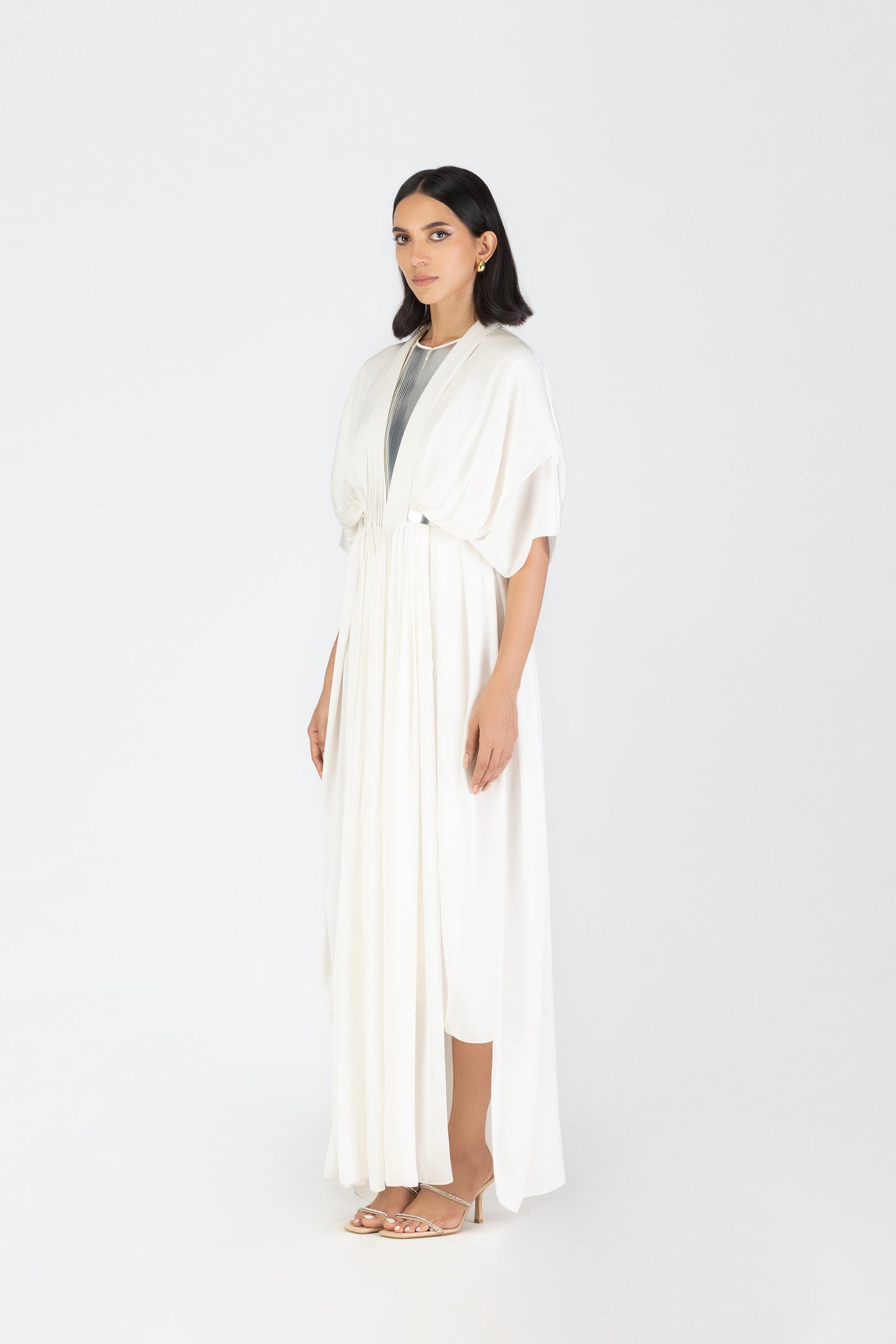 Pleated Layered Dress