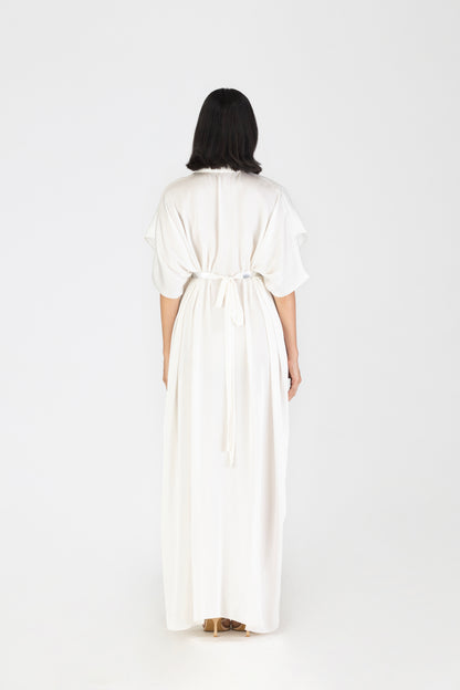 Pleated Layered Dress