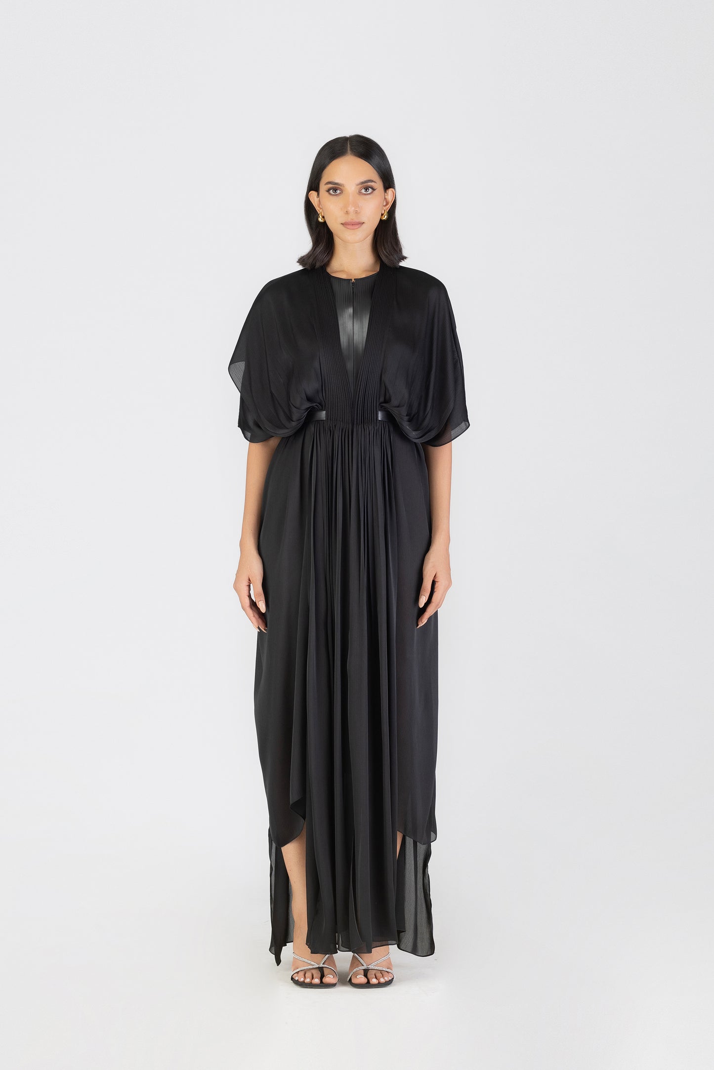 Pleated Layered Dress