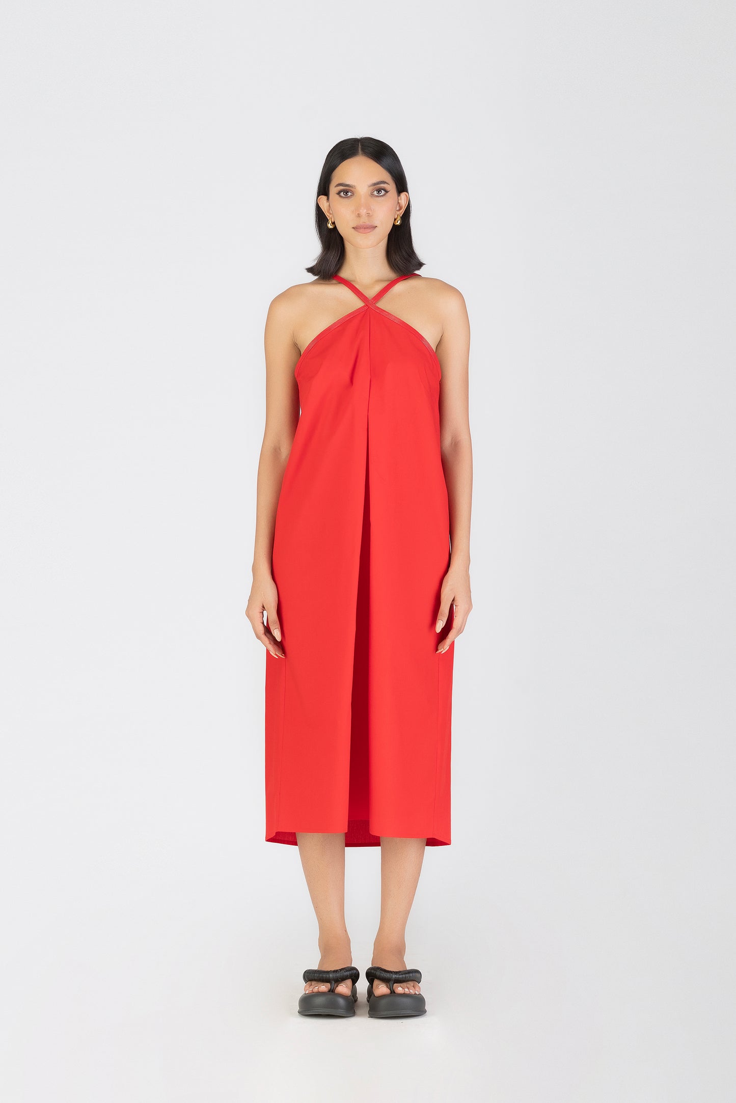 Halter Corded Dress