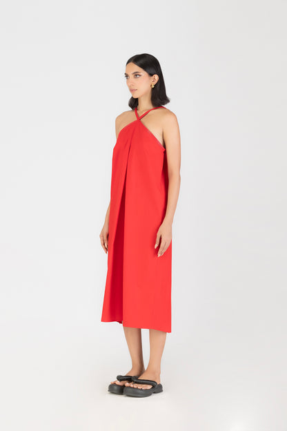Halter Corded Dress