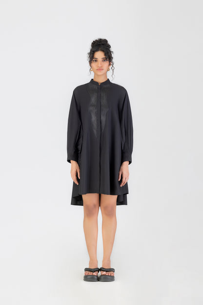 Corded Wave Long Shirt