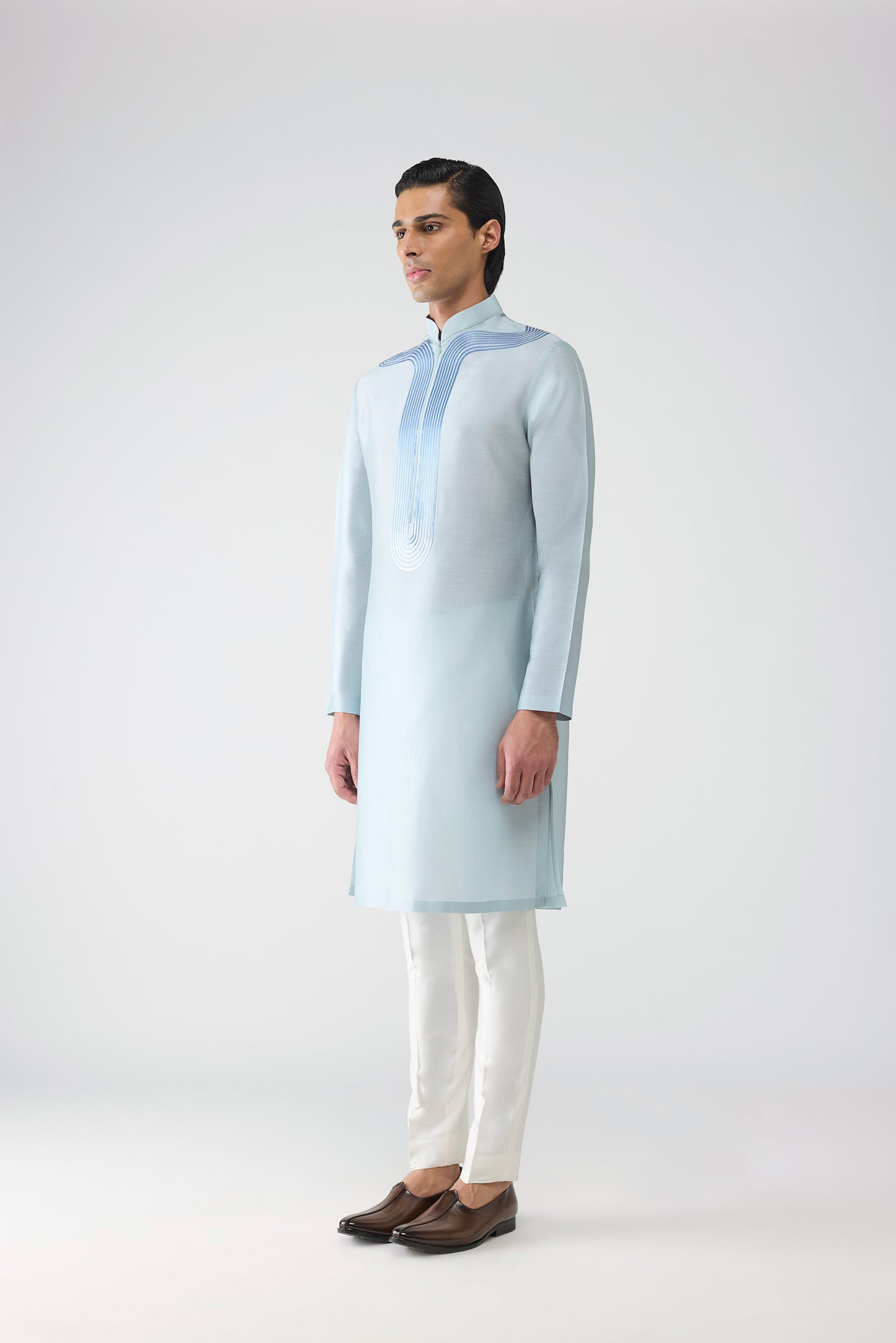 Metallic Link Kurta Set