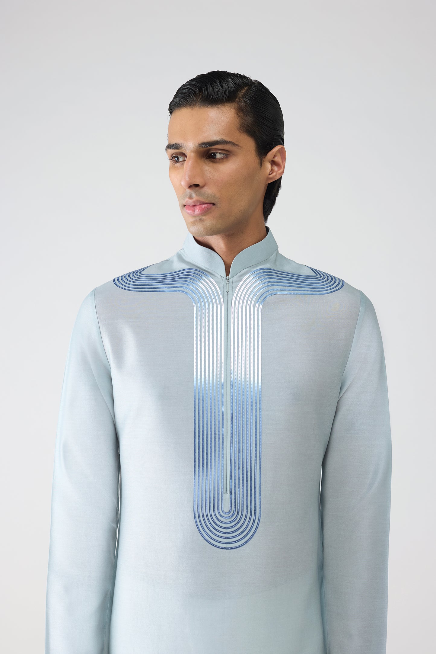 Metallic Link Kurta Set