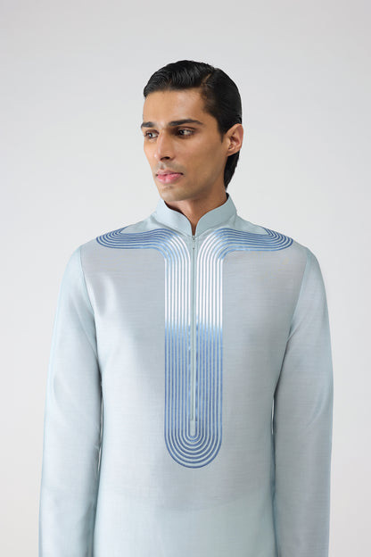 Metallic Link Kurta Set