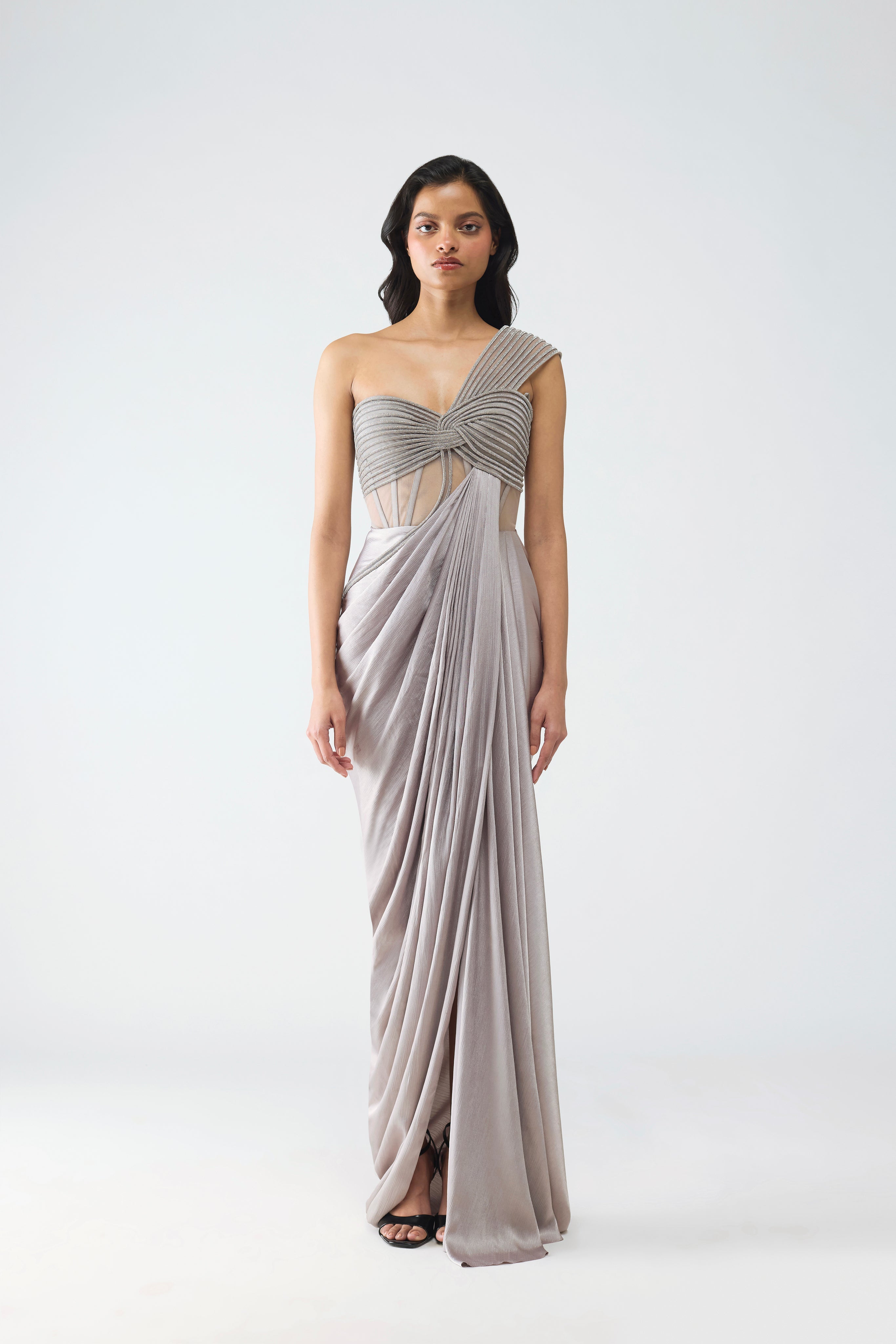 Moulded Crystalvein Gown