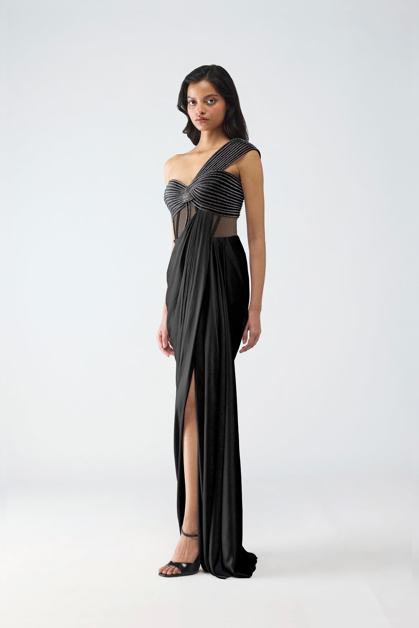 Moulded Crystalvein Gown