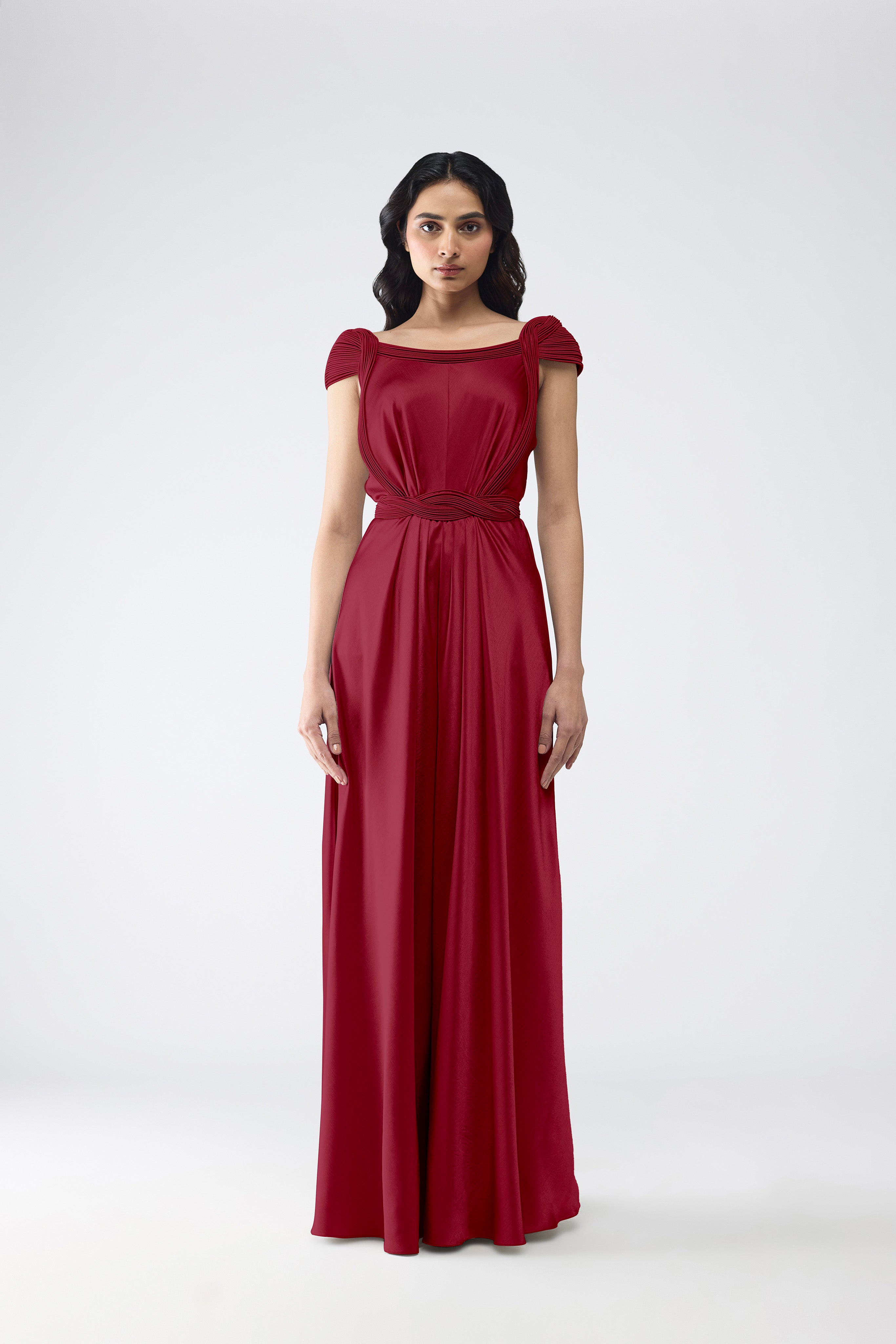 Micro Pleated Jumpsuit