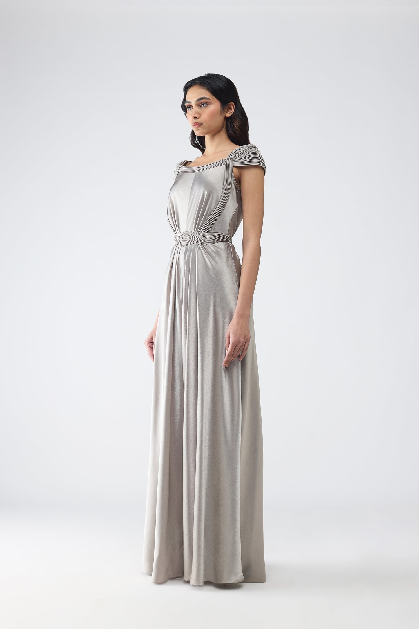 Micro Pleated Jumpsuit