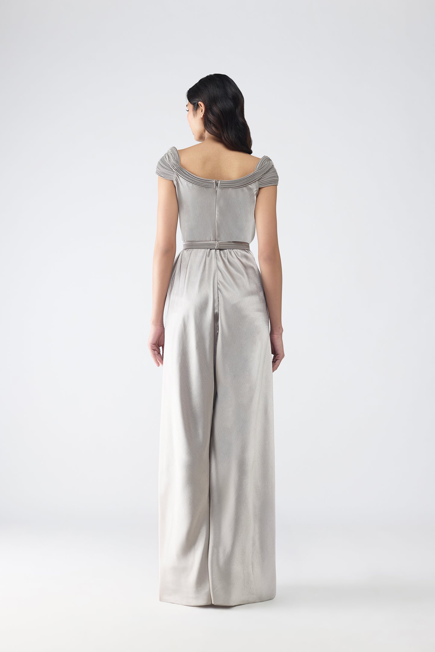 Micro Pleated Jumpsuit