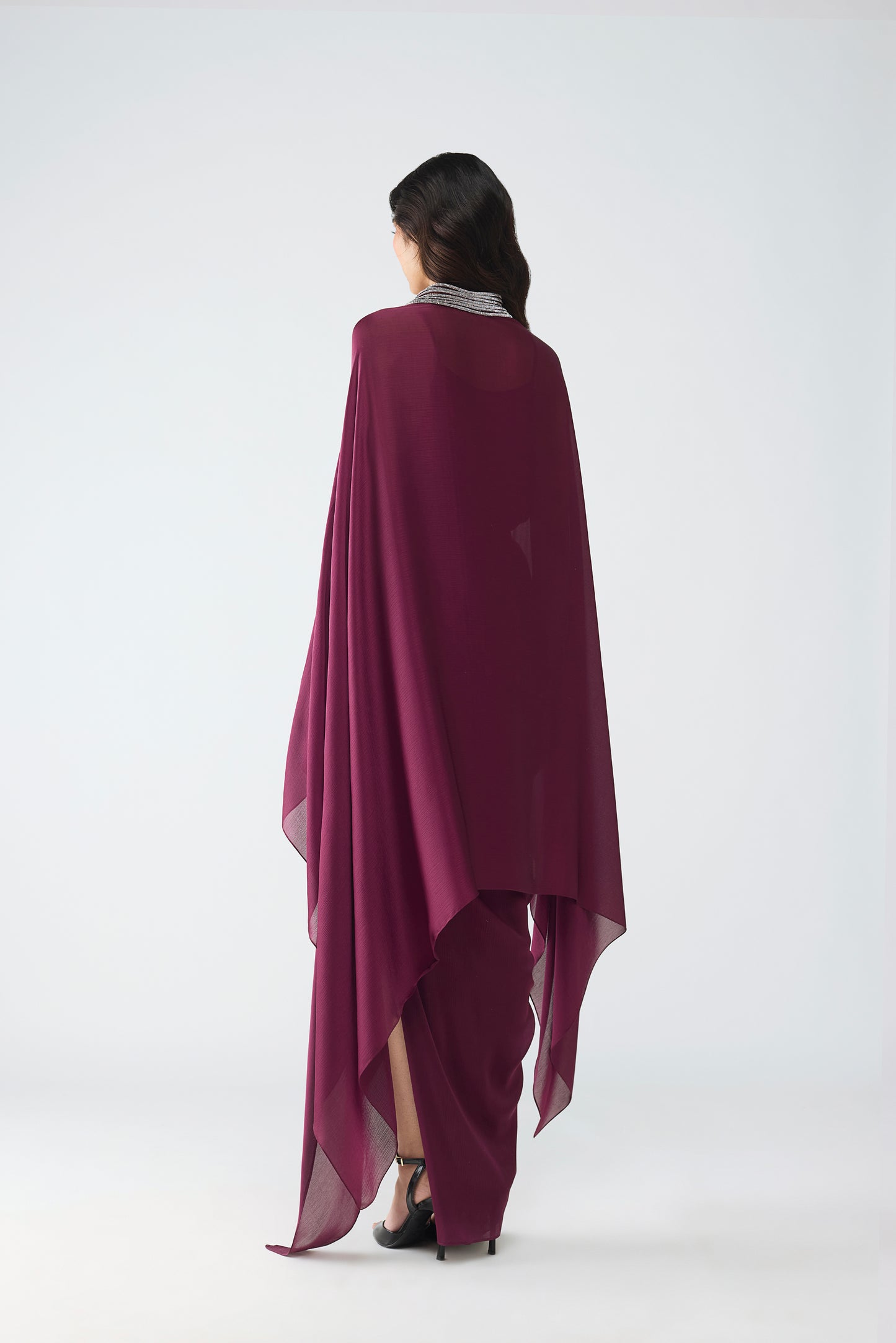 Structured Crystalvein Cape Set