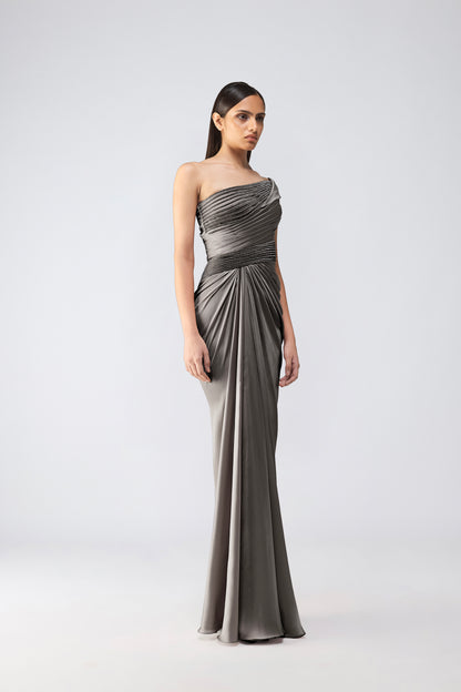 Moulded Crystalvein Gown
