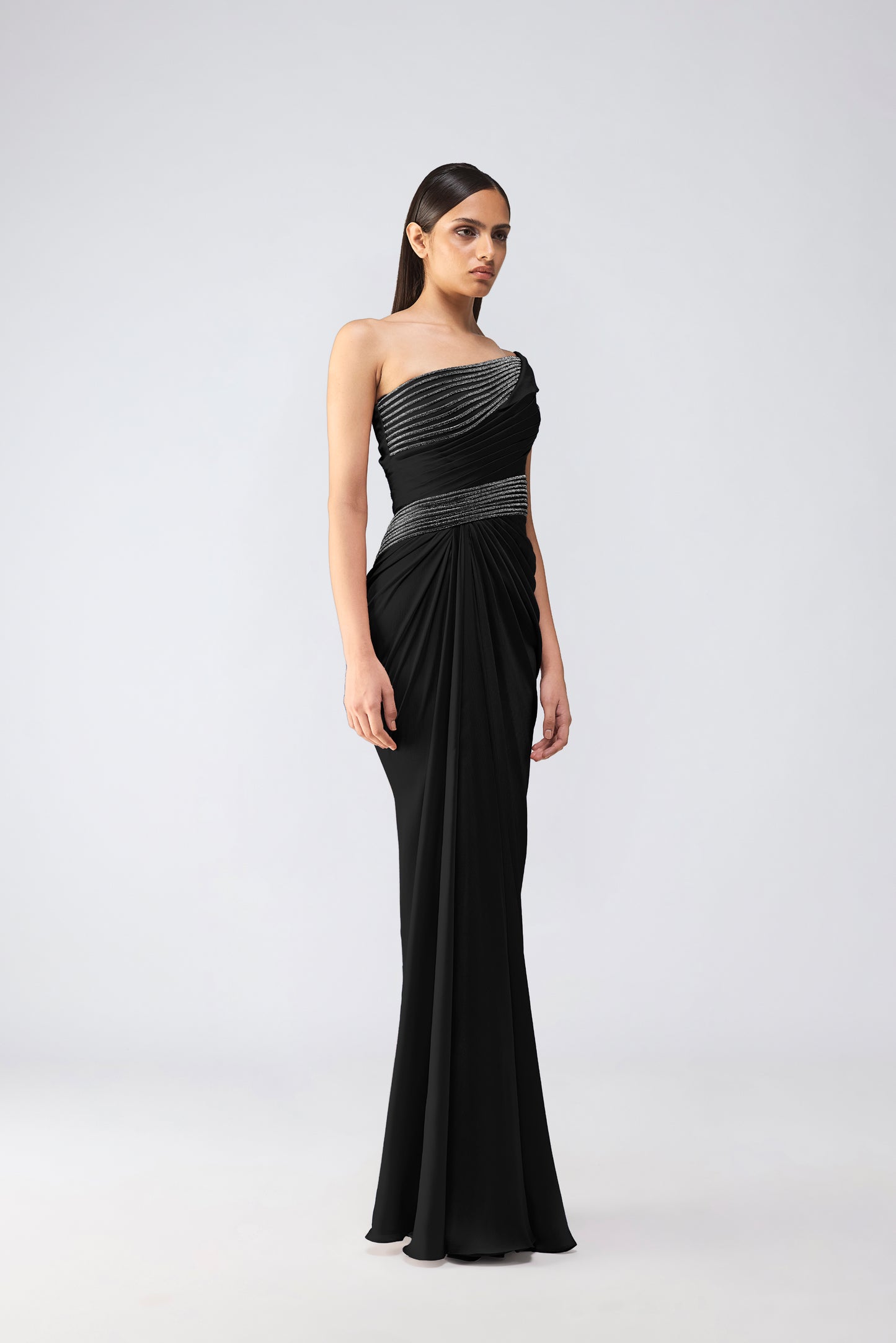 Moulded Crystalvein Gown