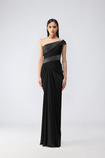 Moulded Crystalvein Gown