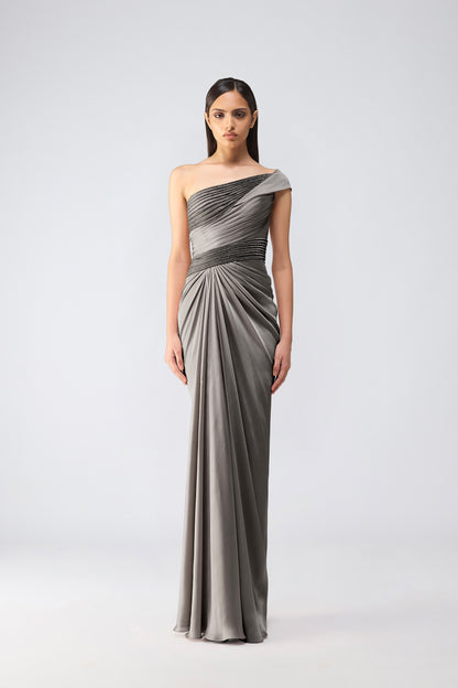 Moulded Crystalvein Gown