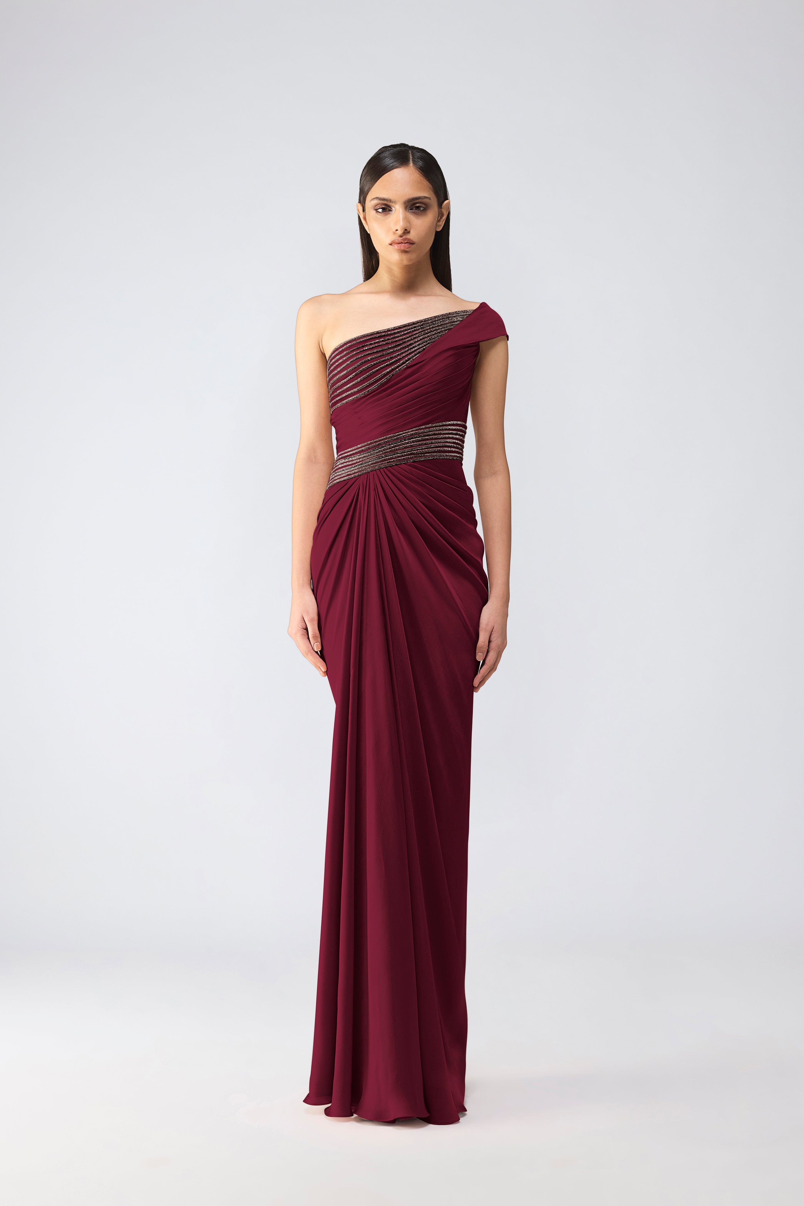Moulded Crystalvein Gown