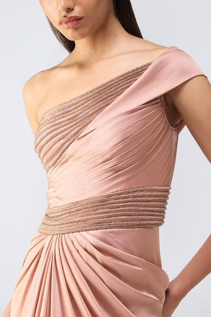 Moulded Crystalvein Gown