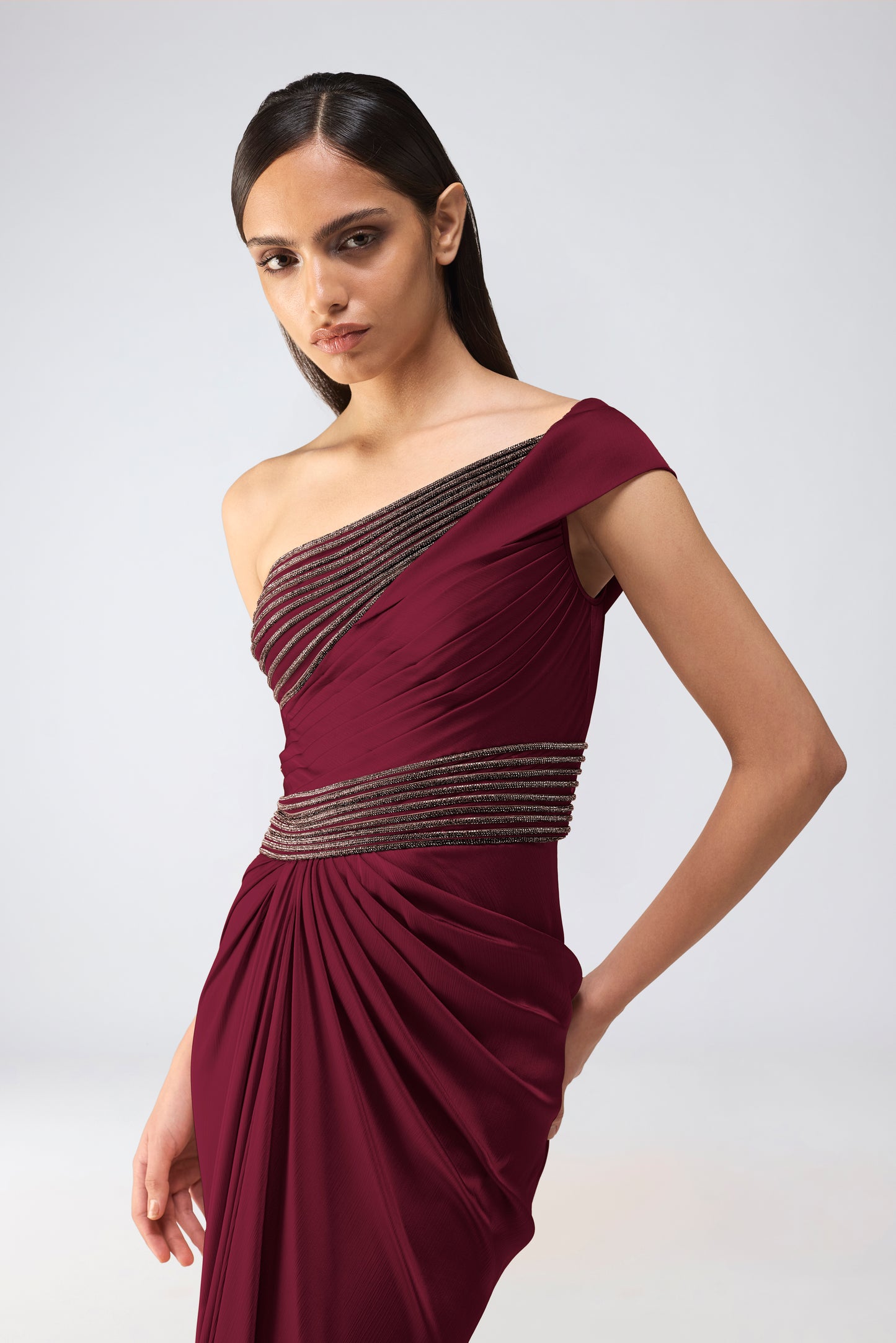 Moulded Crystalvein Gown