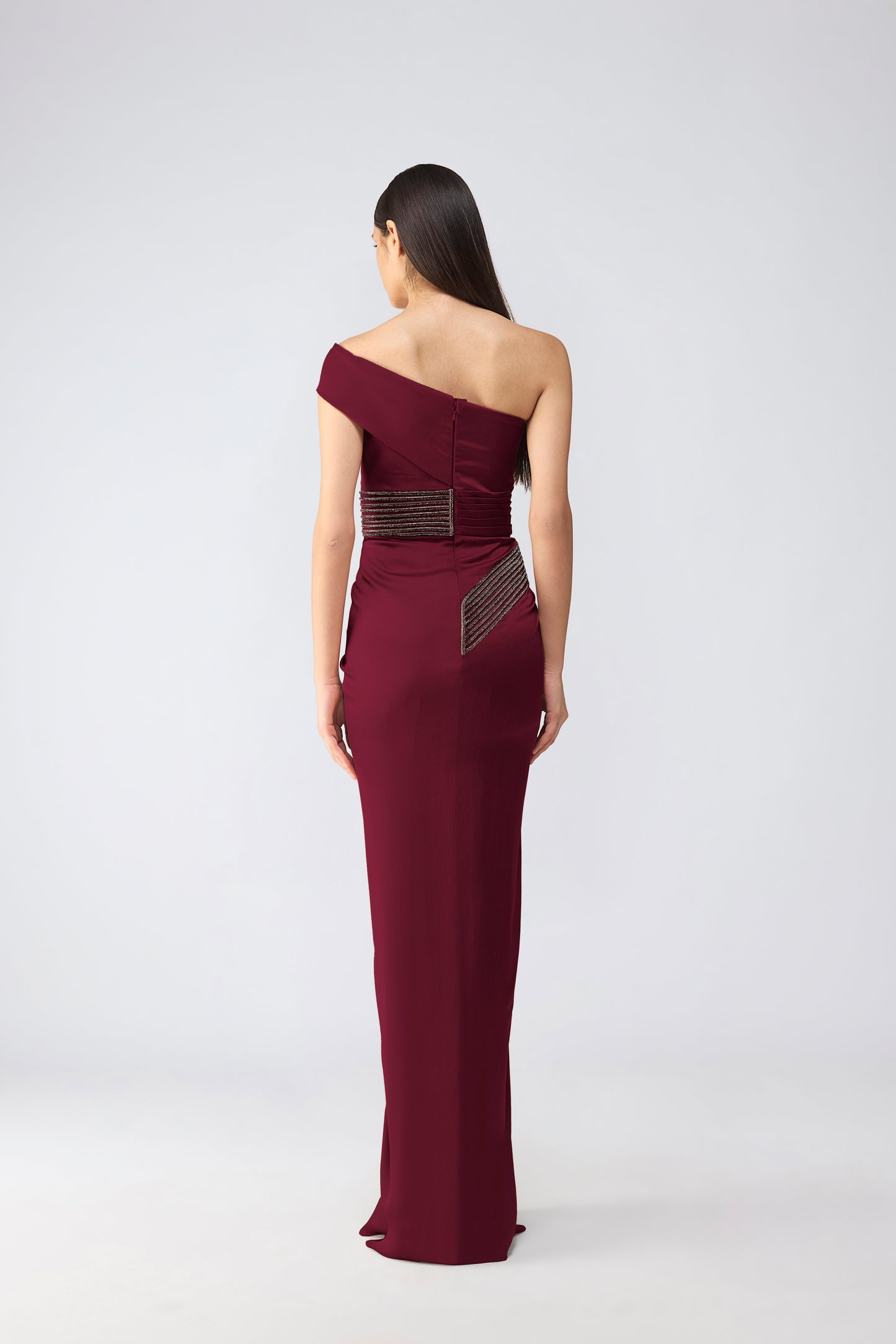 Moulded Crystalvein Gown