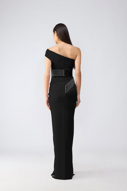 Moulded Crystalvein Gown