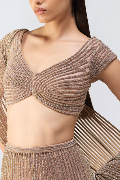 Crystalvein Top And Fishtail Skirt