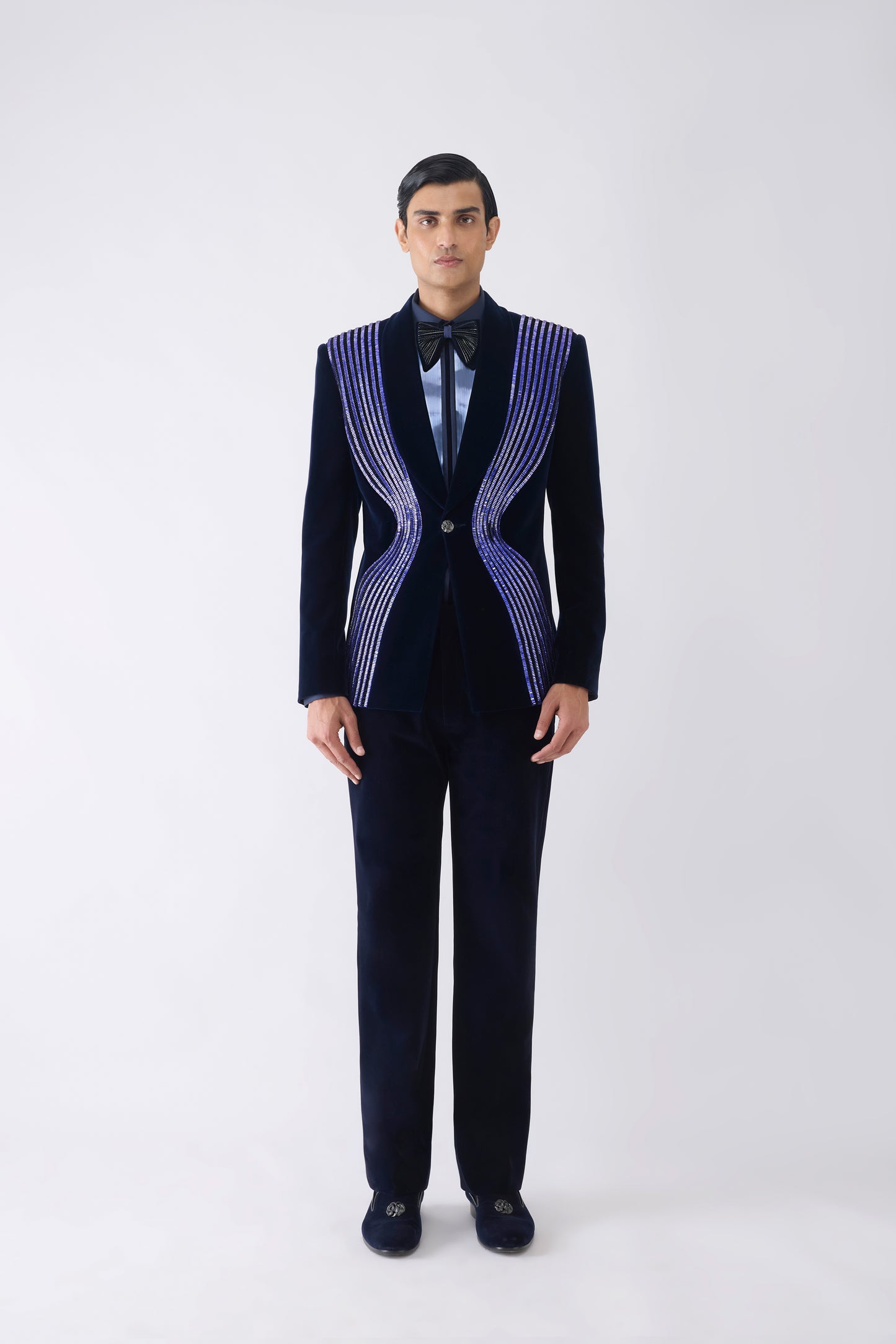 Crystalvein Tuxedo Set In Velvet