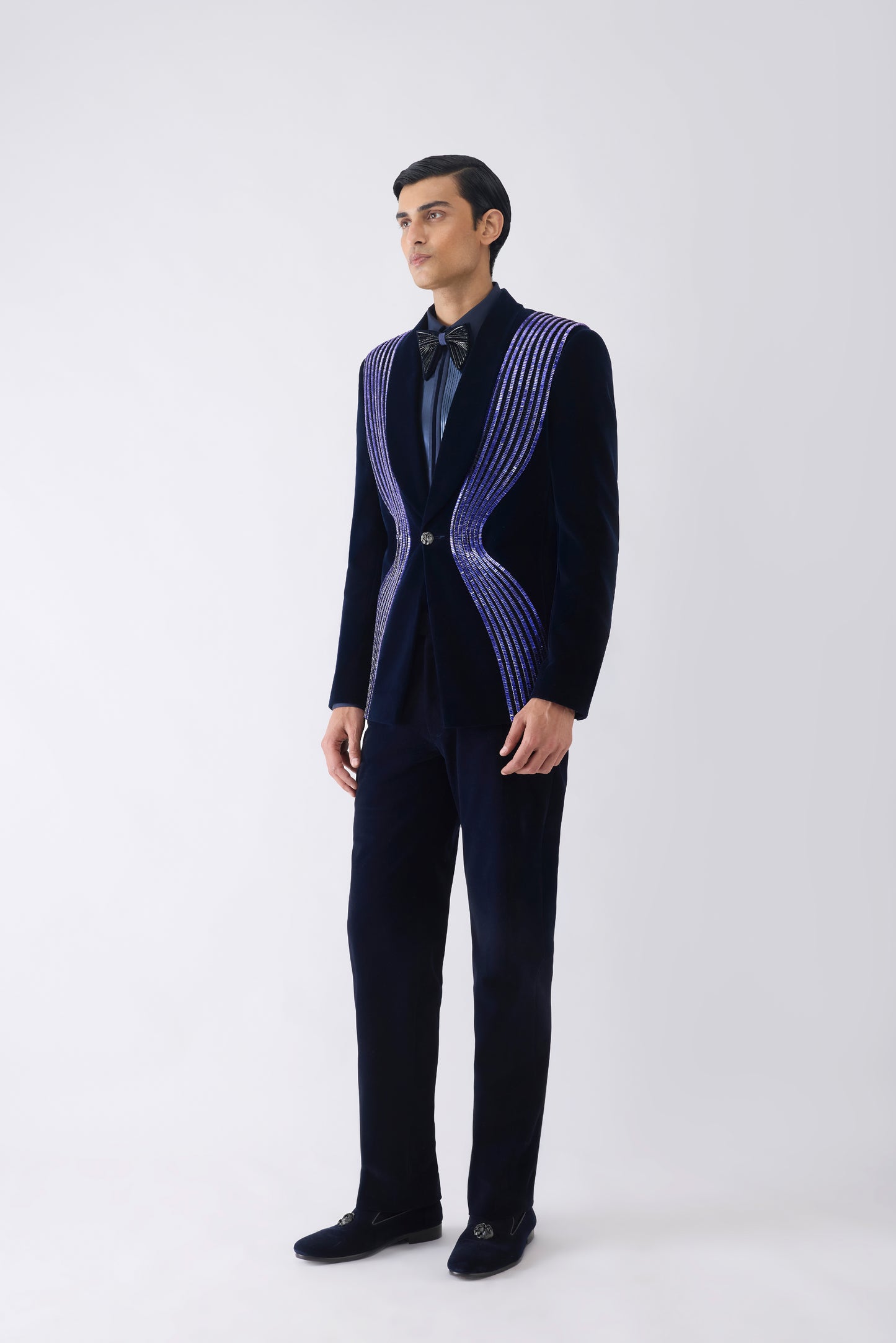 Crystalvein Tuxedo Set In Velvet