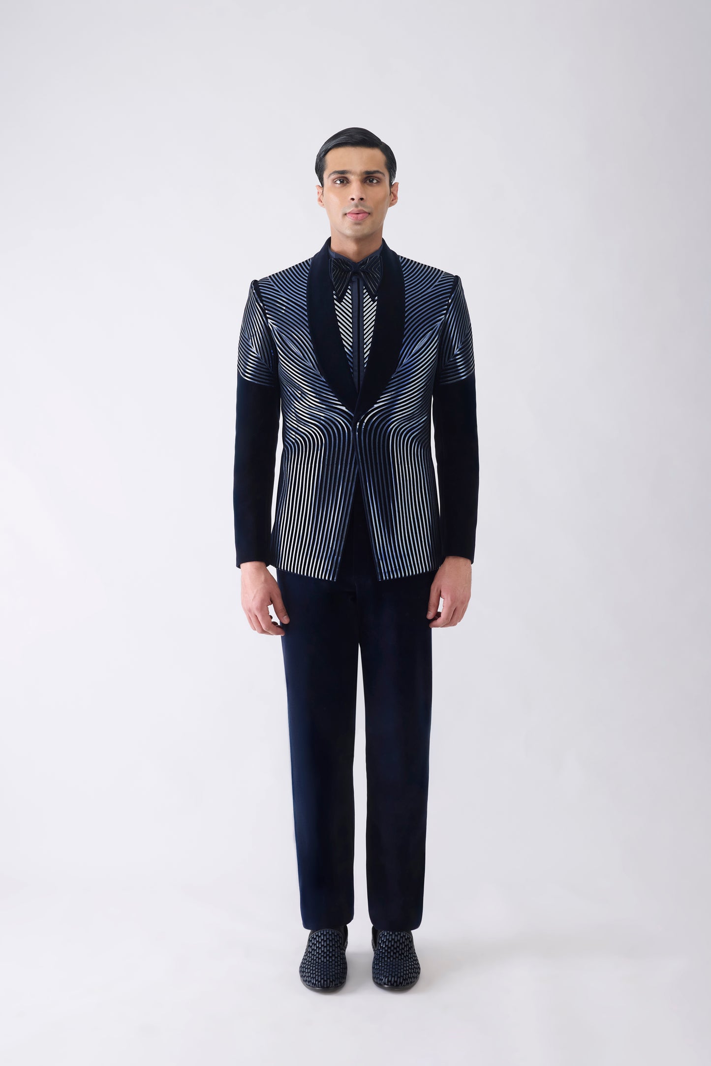 Metallic Link Tuxedo Set