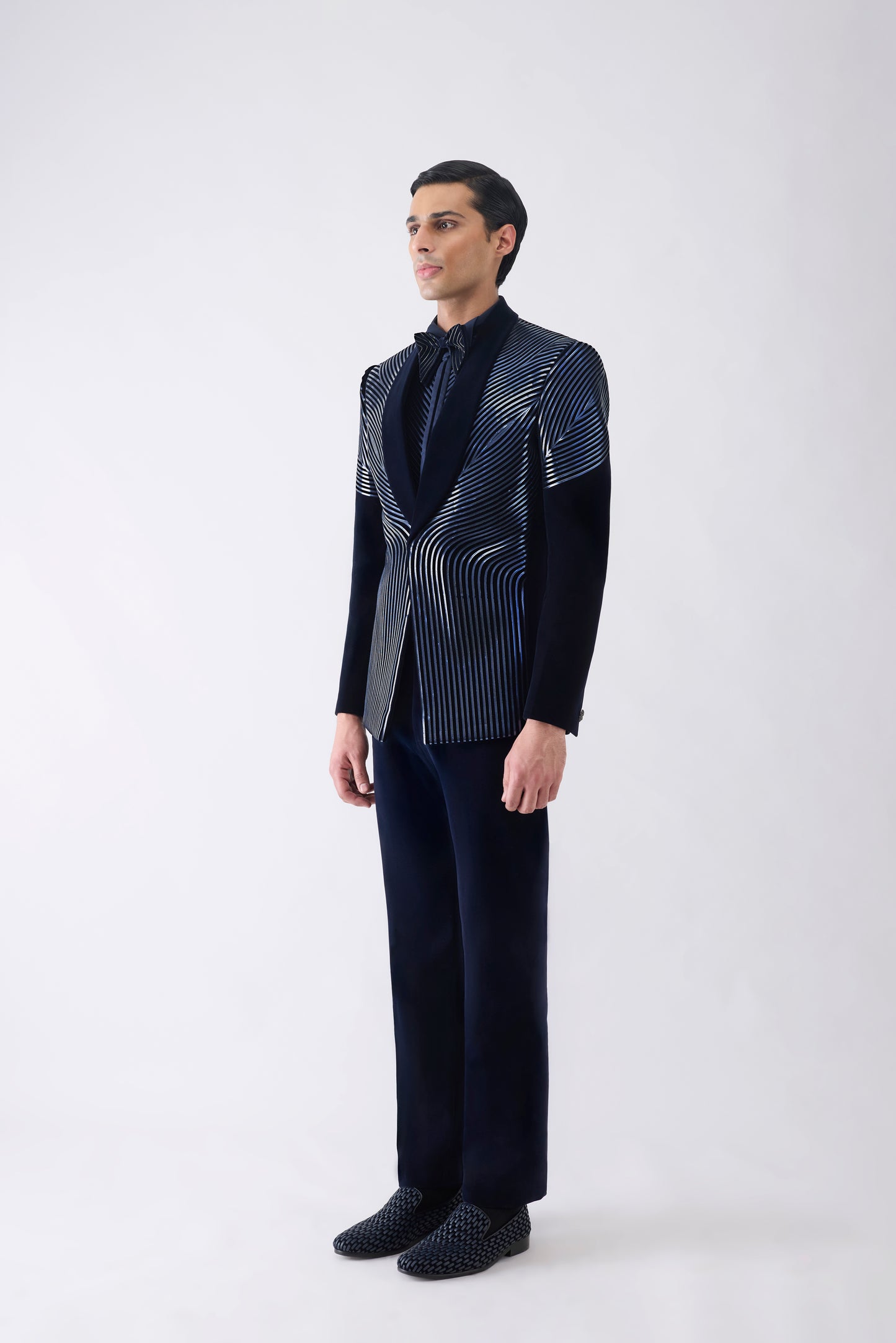 Metallic Link Tuxedo Set