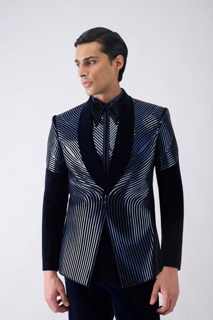 Metallic Link Tuxedo Set