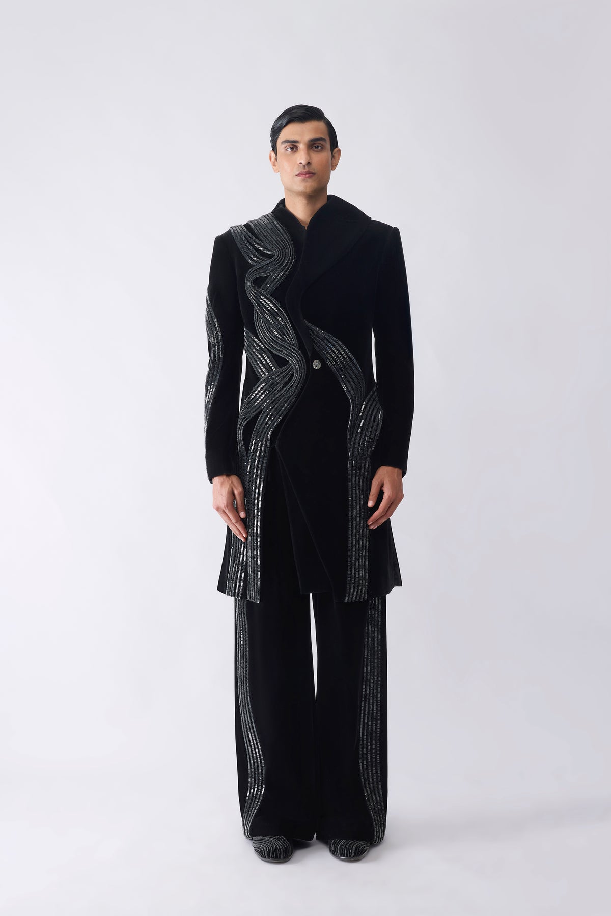Crystalvein Long Jacket Set