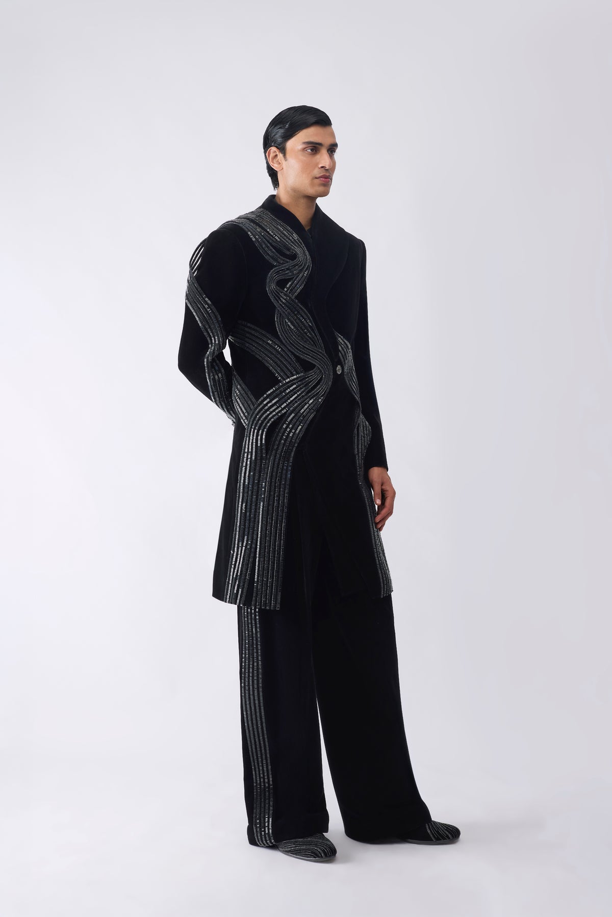 Crystalvein Long Jacket Set