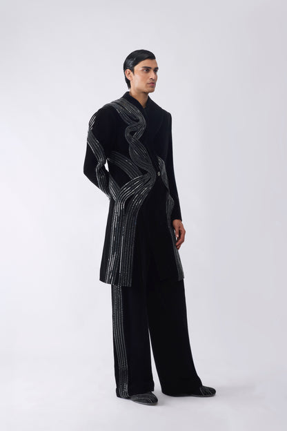 Crystalvein Long Jacket Set