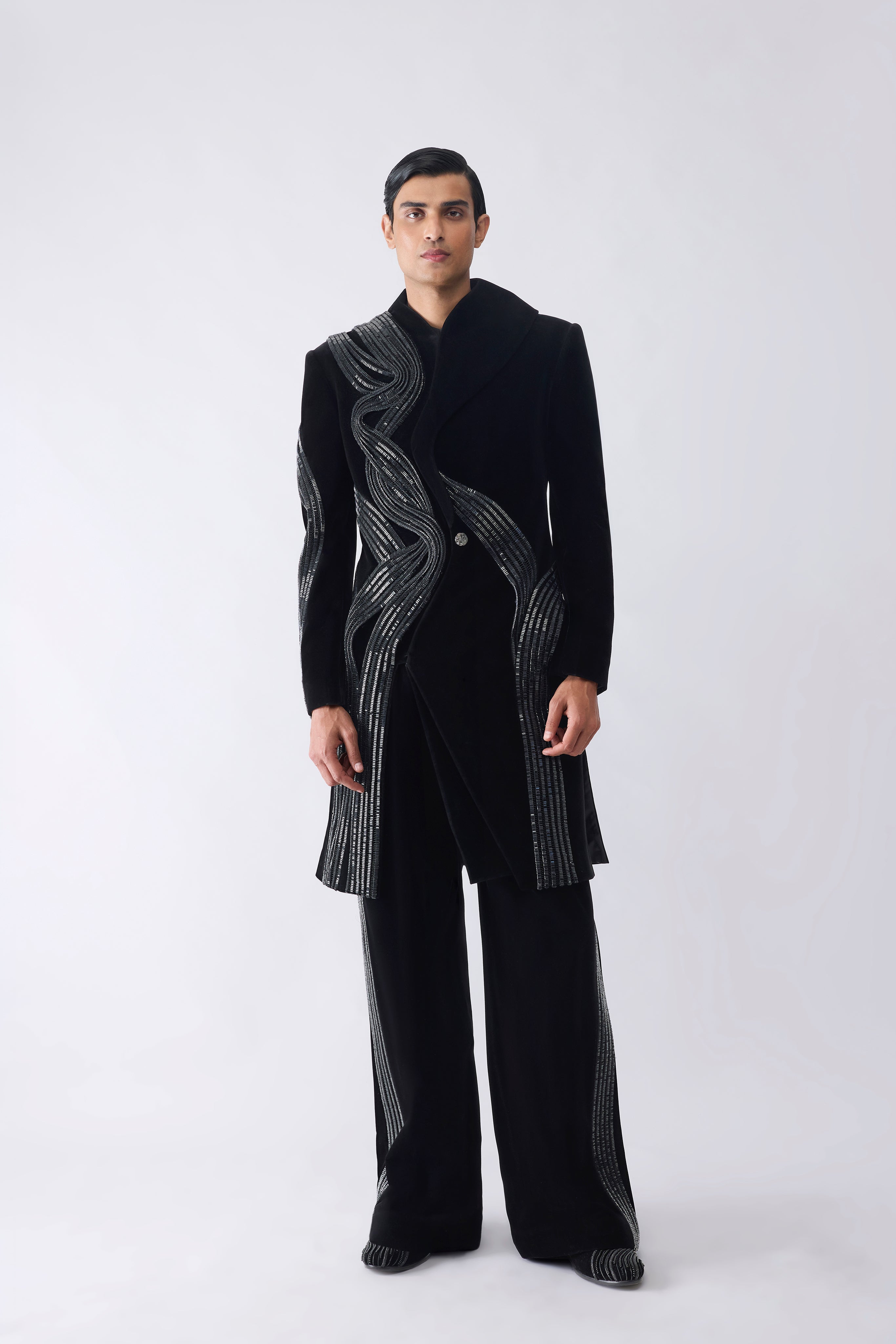 Crystalvein Long Jacket Set