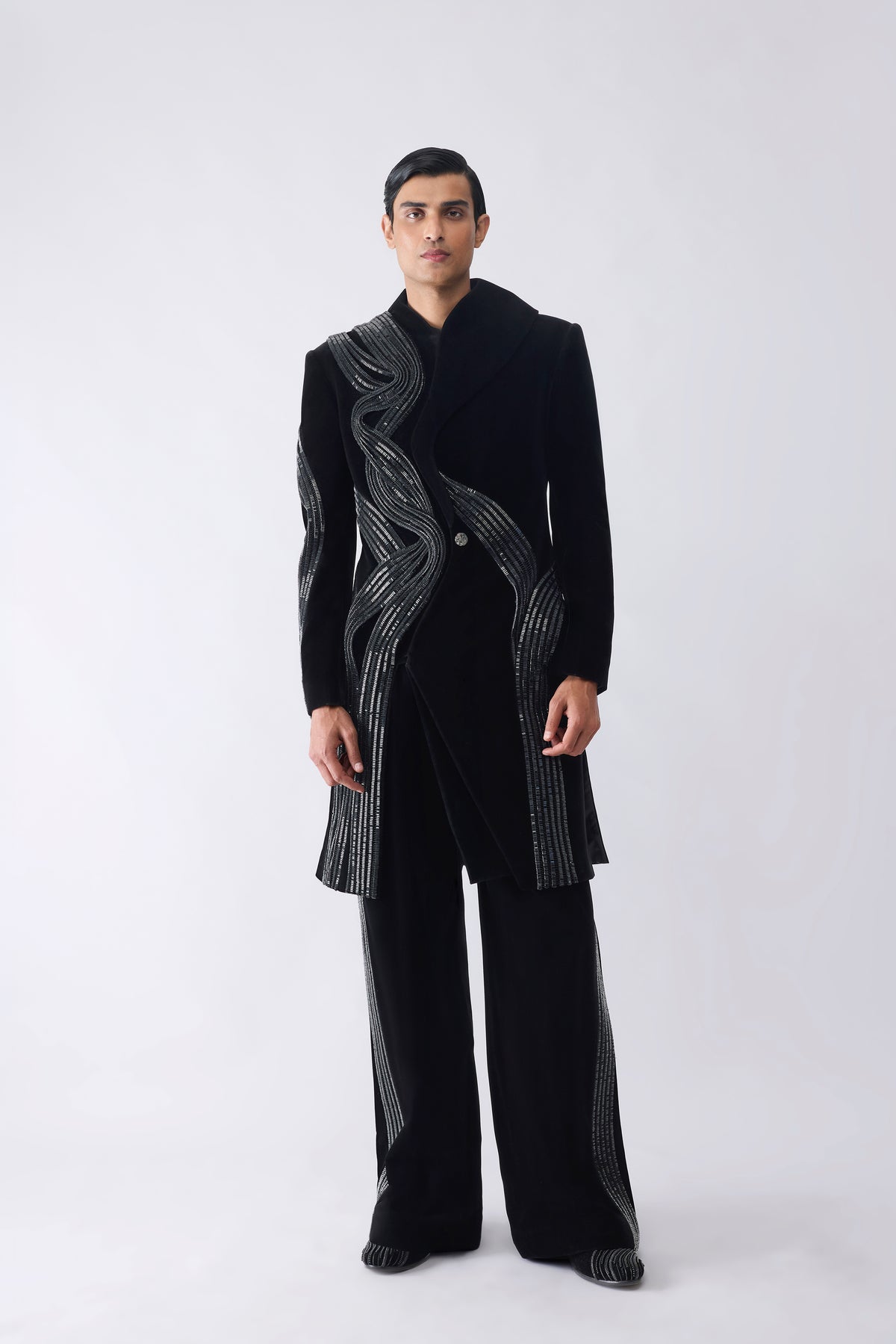 Crystalvein Long Jacket Set