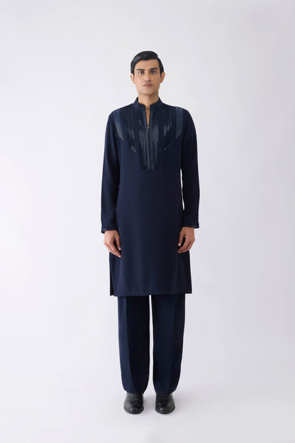 Metallic Hand Woven Kurta