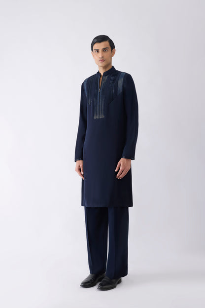 Metallic Hand Woven Kurta