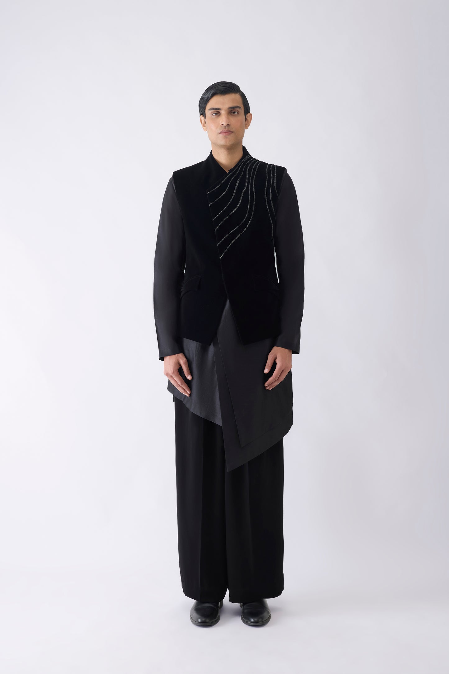 Crystalvein Kurta Bundi Set