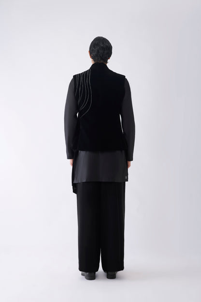 Crystalvein Kurta Bundi Set