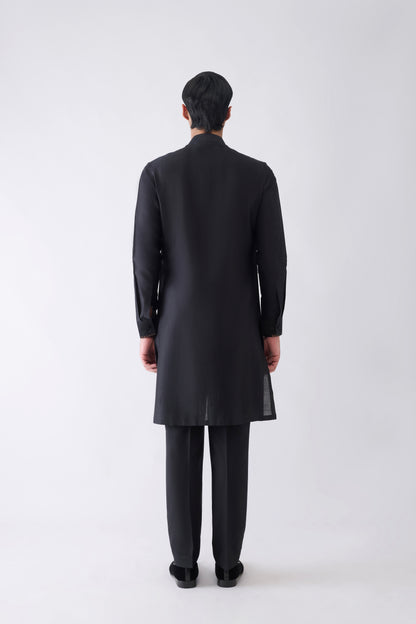 Metallic Hand Woven Kurta