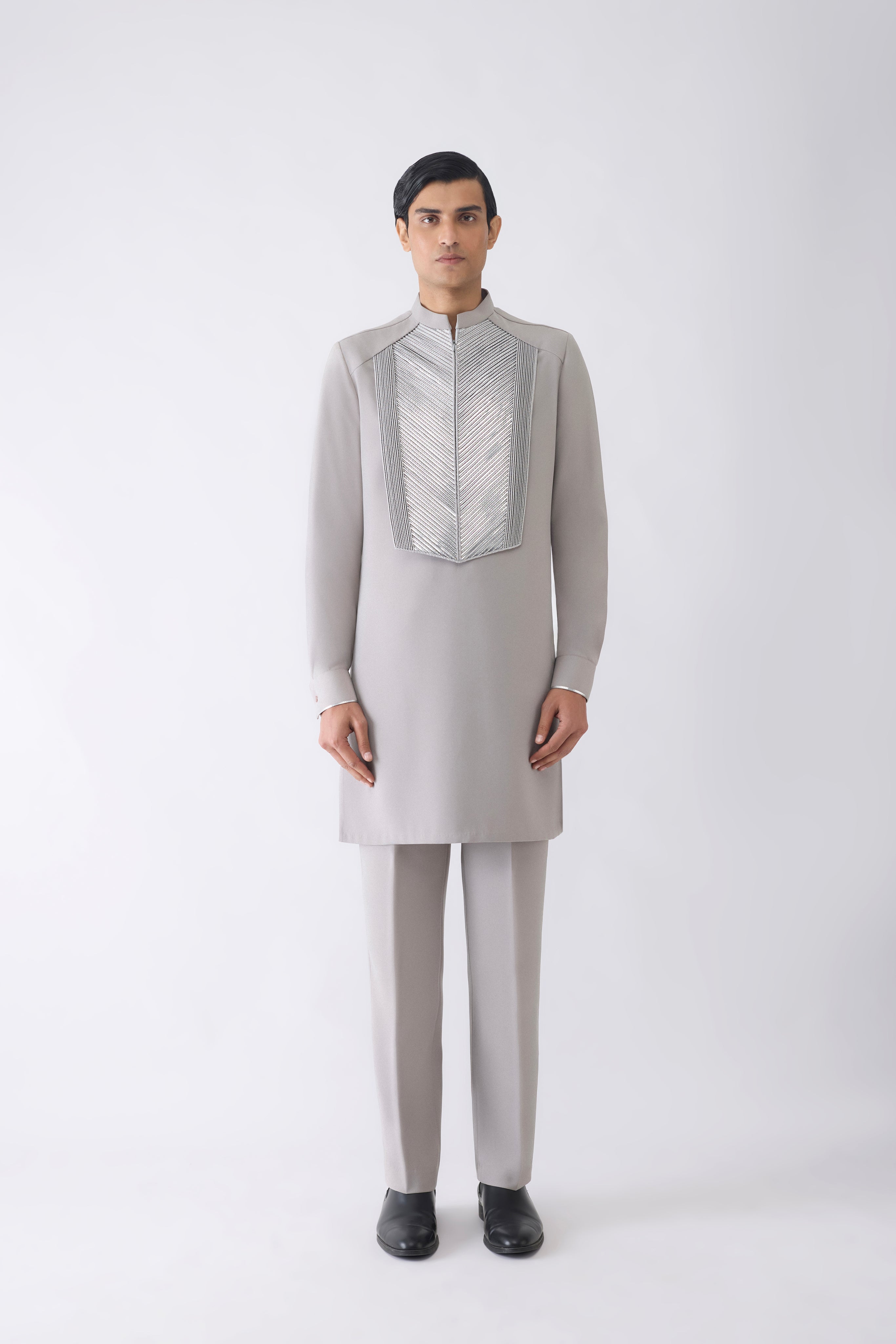 Corded Yoke Style Kurta