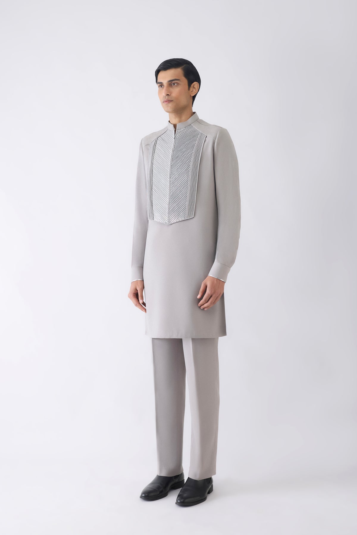 Corded Yoke Style Kurta