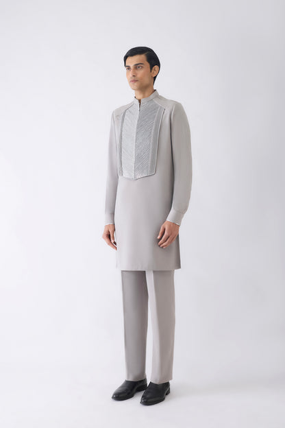 Corded Yoke Style Kurta